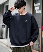 【ロッキーモンロー/Rocky Monroe】の【KANGOL】別注コラボ ロゴ刺繍スウェット ネイビー|ID: prp329100004785159 ipo3291000000034737477
