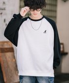 【ロッキーモンロー/Rocky Monroe】の【KANGOL】別注コラボ ロゴ刺繍スウェット ホワイト|ID: prp329100004785159 ipo3291000000034737483