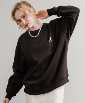 【ロッキーモンロー/Rocky Monroe】の【KANGOL】別注コラボ ロゴ刺繍スウェット 人気、トレンドファッション・服の通販 founy(ファニー) ファッション Fashion レディースファッション Fashion for Women トップス・カットソー Cut & Sew Tops レディースパーカー・カジュアルフーディー Casual Hoodies & Sweatshirts スウェット・クルーネックトップス Sweatshirts & Crewnecks / Relaxed Fit Sweat Tops コラボ Collaboration, Collab 切替 Switching, Contrast Panel 軽量 Lightweight, Ultra Light シンプル Simple, Minimal スウェット / スエット Sweatshirt, Sweatwear トレンド Trend, Trending Now 人気 Popular, Best Seller ハイネック High Neck, Mock Neck パイピング Piping, Trim Design 別注 Limited Edition, Custom Order 無地 Plain, Solid Color リラックス Relax, Relaxed Fit ワイド Wide, Wide Fit ワンポイント One Point, Statement Accent エレガント 上品 Elegant 2025年 2025 2025-2026秋冬・A/W Autumn/Winter 2025–26 AW25–26 |ID:prp329100004785159