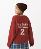 【レプシィム ローリーズファーム/LEPSIM LOWRYS FARM】の3ゲージヴィンテージロゴプルオーバー 人気、トレンドファッション・服の通販 founy(ファニー) ファッション Fashion レディースファッション Fashion for Women トップス・カットソー Cut & Sew Tops カジュアルプルオーバー・ニットトップス Pullovers & Knit Tops / Casual Pullovers おすすめ Recommended / Our Picks シンプル Simple, Minimal トレンド Trend, Trending Now フロント Front, Front Design モチーフ Motif, Design Theme ルーズ Loose, Oversized ヴィンテージ Vintage Style thumbnail レッド36|ID: prp329100004785185 ipo3291000000035048428