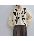 【アダム エ ロペ/ADAM ET ROPE'】の【サステナブル】3Dモチーフカーディガン キナリ(16)|ID: prp329100004785206 ipo3291000000034737699