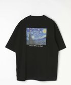 【グローバルワーク/GLOBAL WORK】のATELIER GLOBAL WORK Tシャツ/半袖/492793 人気、トレンドファッション・服の通販 founy(ファニー) ファッション Fashion レディースファッション Fashion for Women トップス・カットソー Cut & Sew Tops シャツ・ブラウス・オフィスカジュアル Elegant Blouses & Button-Ups ロングTシャツ・Tシャツ Longline T-Shirts & Tees おすすめ Recommended / Our Picks スラックス Slacks, Dress Pants プリント Print, Printed Pattern リラックス Relax, Relaxed Fit ワーク Workwear, Utility Style エレガント 上品 Elegant 半袖 Short Sleeve, Half Sleeve 吸水 Absorbent, Quick-Dry 夏 Summer thumbnail ブラック09|ID: prp329100004785221 ipo3291000000034879730