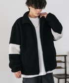 【ロッキーモンロー/Rocky Monroe】のオーバーサイズ袖ライン配色切替スタンドネックボアブルゾン 人気、トレンドファッション・服の通販 founy(ファニー) ファッション Fashion レディースファッション Fashion for Women アウター Coat / Outerwear Collection ブルゾンジャケット・スポーティアウター Blouson Jackets アウトドア Outdoor Clothing インナー Innerwear カットソー Cut and Sewn Top 切替 Switching, Contrast Panel シンプル Simple, Minimal ジップ Zip, Zipper ジャケット Jacket, Outerwear スウェット / スエット Sweatshirt, Sweatwear バルーン Balloon, Balloon Silhouette パイピング Piping, Trim Design パーカー Hoodie, Parka ビッグ Big, Oversized ボックス Boxy, Box Shape 防寒 Cold Protection, Winter-Ready メンズ Men's, Menswear リラックス Relax, Relaxed Fit ルーズ Loose, Oversized 再入荷 Restock / Back in Stock おすすめ Recommended / Our Picks thumbnail ブラック|ID: prp329100004785223 ipo3291000000034841580