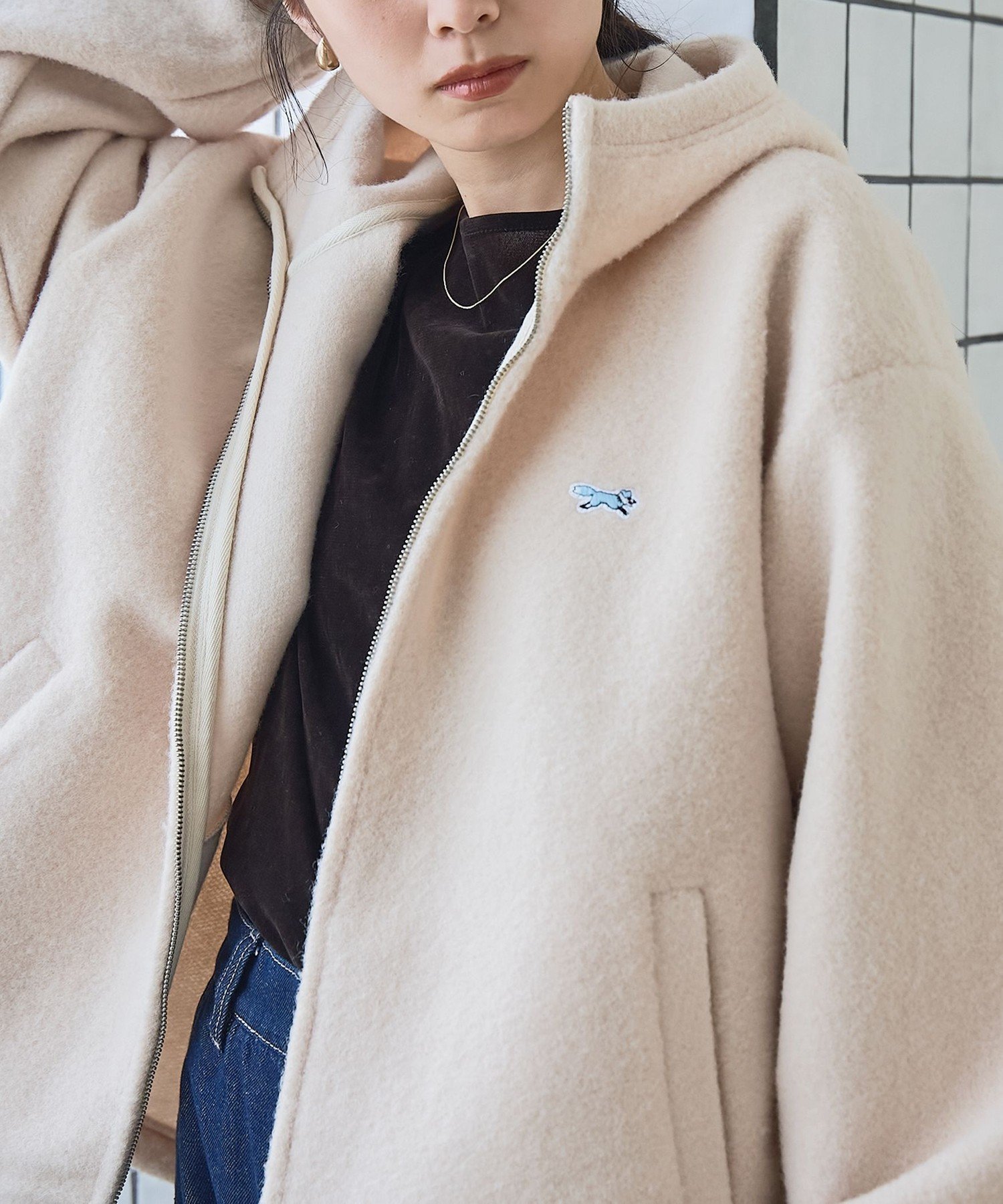 【コーエン/COEN】の【PENNEYS(ぺニーズ)別注】 ボアフーディージップブルゾン 人気、トレンドファッション・服の通販 founy(ファニー) 　ファッション　Fashion　レディースファッション　Fashion for Women　アウター　Coat / Outerwear Collection　ブルゾンジャケット・スポーティアウター　Blouson Jackets　カーディガン　Cardigan, Knitwear　コレクション　Collection, Seasonal Line　ジップ　Zip, Zipper　スウェット / スエット　Sweatshirt, Sweatwear　スニーカー　Sneakers, Trainers　トレンド　Trend, Trending Now　定番　Standard, Basic Item　フォックス　Fox, Fox Fur　ブルゾン　Blouson, Bomber Jacket　ポケット　Pocket, Pocket Detail　別注　Limited Edition, Custom Order　防寒　Cold Protection, Winter-Ready　リメイク　Remake, Reconstructed　ワンポイント　One Point, Statement Accent　冬　Winter / This Winter　おすすめ　Recommended / Our Picks　 other-1|ID: prp329100004785227 ipo3291000000035008930