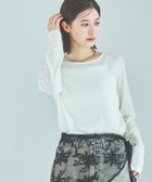【ラコレ/LAKOLE】のスラブシアー長袖T 人気、トレンドファッション・服の通販 founy(ファニー) ファッション Fashion レディースファッション Fashion for Women トップス・カットソー Cut & Sew Tops インナー Innerwear サロペット Overalls, Salopette シアー Sheer, See-Through シンプル Simple, Minimal ジャケット Jacket, Outerwear 長袖 Long Sleeve, Full Sleeve thumbnail オフホワイト|ID: prp329100004785242 ipo3291000000034769184