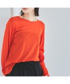 【ラコレ/LAKOLE】のスラブシアー長袖T 人気、トレンドファッション・服の通販 founy(ファニー) ファッション Fashion レディースファッション Fashion for Women トップス・カットソー Cut & Sew Tops インナー Innerwear サロペット Overalls, Salopette シアー Sheer, See-Through シンプル Simple, Minimal ジャケット Jacket, Outerwear 長袖 Long Sleeve, Full Sleeve thumbnail オレンジ|ID: prp329100004785242 ipo3291000000034769195