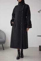 【アズール バイ マウジー/AZUL by moussy】のB-HEAT2WAY ロングチェスターコート 人気、トレンドファッション・服の通販 founy(ファニー) ファッション Fashion レディースファッション Fashion for Women アウター Coat / Outerwear Collection コート・ロングコート・ピーコート Long Coats, Peacoats & More チェスターコート・ロング丈アウター Chester Coats / Chesterfield Long Coats 洗える Machine Washable スタンド Stand Collar, Upright Stand スラックス Slacks, Dress Pants スリーブ Sleeve, Long Sleeve / Short Sleeve バロック Baroque, Baroque Design フェルト Felt, Felt Fabric レギュラー Regular, Standard Fit ロング Long, Long-Length thumbnail BLK|ID: prp329100004785245 ipo3291000000035010397