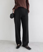 【アンドミー/andme】の裏起毛 ポンチ カーブ パンツ evernavy エバーネイビー 人気、トレンドファッション・服の通販 founy(ファニー) ファッション Fashion レディースファッション Fashion for Women パンツ Pants & Trousers 切替 Switching, Contrast Panel ストレッチ Stretch, Stretchy Fabric 人気 Popular, Best Seller フロント Front, Front Design ボトム Bottoms, Lower Wear ポケット Pocket, Pocket Detail 楽ちん Easy Fit, Comfortable ワイド Wide, Wide Fit A/W・秋冬 Autumn/Winter thumbnail ブラック|ID: prp329100004785246 ipo3291000000034880665