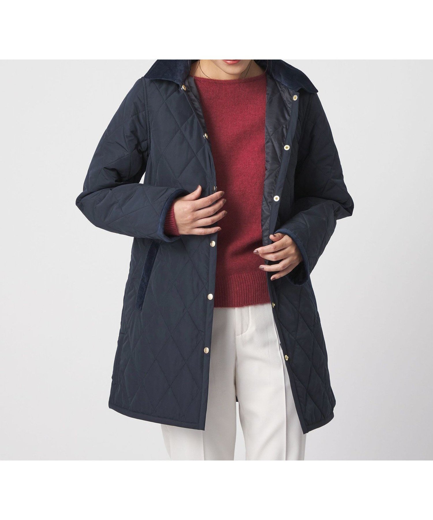 【ユナイテッドアローズ/UNITED ARROWS】のキルティング 2WAY フーデッドコート A DAY IN THE LIFE インテリア・キッズ・メンズ・レディースファッション・服の通販 founy(ファニー) ファッション Fashion レディースファッション Fashion for Women アウター Coat / Outerwear Collection コート・ロングコート・ピーコート Long Coats, Peacoats & More キルティング Quilted, Quilting キルト Quilt, Quilted Fabric コーデュロイ Corduroy, Cord Fabric タフタ Taffeta, Structured Fabric トレンド Trend, Trending Now バランス Balance, Style Balance パイピング Piping, Trim Design ベーシック Basic, Essential リラックス Relax, Relaxed Fit アウトレット Outlet / Clearance ビジネス 仕事 通勤 Business / Work / Commuting NAVY|ID: prp329100004785253 ipo3291000000034783473