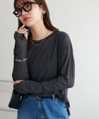 【ディスコート/Discoat】の《新色追加/全12色展開!》梨地シアーシンプルTシャツ【WEB限定】 ダークグレー|ID: prp329100004785259 ipo3291000000034788798