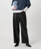 【ユナイテッドアローズ/UNITED ARROWS】のレザーライク ストレート パンツ ウォッシャブル 人気、トレンドファッション・服の通販 founy(ファニー) ファッション Fashion レディースファッション Fashion for Women パンツ Pants & Trousers おすすめ Recommended / Our Picks ウォッシャブル Machine Washable クール Cool, Chic ストレート Straight, Straight Cut トレンド Trend, Trending Now ボトム Bottoms, Lower Wear ポケット Pocket, Pocket Detail リアル Real, Realistic thumbnail BLACK|ID: prp329100004785263 ipo3291000000034945752