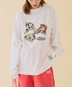 【チャオパニックティピー/CIAOPANIC TYPY】の【WEB限定】【DISCUS×パワーパフガールズ】BIGロンTEE 人気、トレンドファッション・服の通販 founy(ファニー) ファッション Fashion レディースファッション Fashion for Women トップス・カットソー Cut & Sew Tops ロングTシャツ・Tシャツ Longline T-Shirts & Tees インナー Innerwear ジャケット Jacket, Outerwear スポーツ Sports, Activewear デニム Denim, Jeans Material パーカー Hoodie, Parka プリント Print, Printed Pattern モチーフ Motif, Design Theme おすすめ Recommended / Our Picks |ID:prp329100004785268