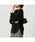 【ビューティ&ユース ユナイテッドアローズ/BEAUTY&YOUTH / UNITED ARROWS】のポンチ ラウンドヘム カットソー 人気、トレンドファッション・服の通販 founy(ファニー) ファッション Fashion レディースファッション Fashion for Women トップス・カットソー Cut & Sew Tops カットソー・ベーシックTシャツ Cut-and-Sewn Tops / Stretch Tees & Basics カットソー Cut and Sewn Top ギャザー Gathered, Ruffled シンプル Simple, Minimal スラックス Slacks, Dress Pants デニム Denim, Jeans Material 定番 Standard, Basic Item ボトム Bottoms, Lower Wear ヨーク Yoke, Yoke Design おすすめ Recommended / Our Picks エレガント 上品 Elegant thumbnail BLACK|ID: prp329100004785281 ipo3291000000034932423