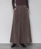 【メイソングレイ/MAYSON GREY】の【新色追加】【ゆるっと上品】私に似合うキュロットパンツ≪手洗い可能≫ 人気、トレンドファッション・服の通販 founy(ファニー) ファッション Fashion レディースファッション Fashion for Women スカート Skirts 秋 Autumn キュロット Culottes, Wide Shorts サテン Satin, Glossy Fabric ショート Short, Short Length バランス Balance, Style Balance パターン Pattern, Design Print ピーチ Peach, Soft Touch 無地 Plain, Solid Color A/W・秋冬 Autumn/Winter エレガント 上品 Elegant 2025年 2025 2025-2026秋冬・A/W Autumn/Winter 2025–26 AW25–26 thumbnail ブラウン|ID: prp329100004785283 ipo3291000000035009561