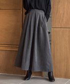 【メイソングレイ/MAYSON GREY】の【新色追加】【ゆるっと上品】私に似合うキュロットパンツ≪手洗い可能≫ 人気、トレンドファッション・服の通販 founy(ファニー) ファッション Fashion レディースファッション Fashion for Women スカート Skirts 秋 Autumn キュロット Culottes, Wide Shorts サテン Satin, Glossy Fabric ショート Short, Short Length バランス Balance, Style Balance パターン Pattern, Design Print ピーチ Peach, Soft Touch 無地 Plain, Solid Color A/W・秋冬 Autumn/Winter エレガント 上品 Elegant 2025年 2025 2025-2026秋冬・A/W Autumn/Winter 2025–26 AW25–26 thumbnail チャコールグレー|ID: prp329100004785283 ipo3291000000035009567