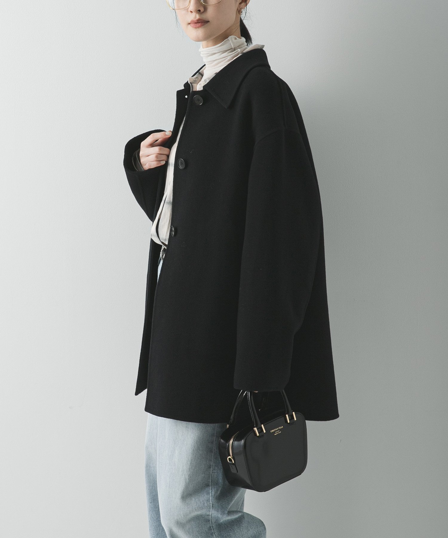 【アーバンリサーチ/URBAN RESEARCH】のスーパー140ステンカラーリバーミドルコート インテリア・キッズ・メンズ・レディースファッション・服の通販 founy(ファニー) ファッション Fashion レディースファッション Fashion for Women アウター Coat / Outerwear Collection コート・ロングコート・ピーコート Long Coats, Peacoats & More 2025年 2025 2025春夏・S/S Spring/Summer 2025 SS25 おすすめ Recommended / Our Picks シンプル Simple, Minimal ドレープ Drape, Draping Fabric バランス Balance, Style Balance ミドル Middle Length, Mid Height エレガント 上品 Elegant 夏 Summer S/S・春夏 SS, Spring/Summer, Warm Season BLACK|ID: prp329100004785290 ipo3291000000034869506