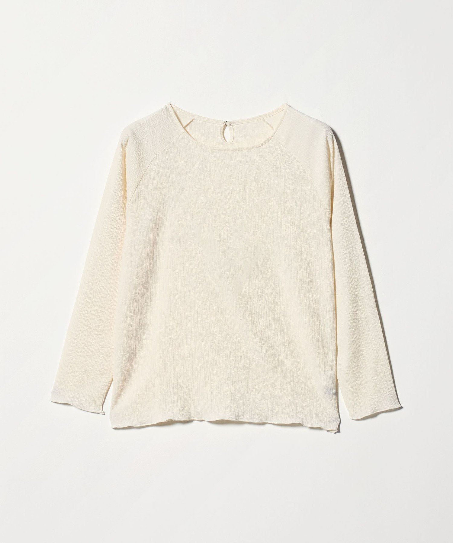 【ユナイテッドアローズ/UNITED ARROWS】のシャーリング ラグランスリーブカットソー A DAY IN THE LIFE インテリア・キッズ・メンズ・レディースファッション・服の通販 founy(ファニー) 　ファッション　Fashion　レディースファッション　Fashion for Women　トップス・カットソー　Cut & Sew Tops　カットソー・ベーシックTシャツ　Cut-and-Sewn Tops / Stretch Tees & Basics　インナー　Innerwear　秋　Autumn　カットソー　Cut and Sewn Top　シャーリング　Shirring, Ruched　シンプル　Simple, Minimal　トレンド　Trend, Trending Now　バランス　Balance, Style Balance　フィット　Fit, Slim Fit　ベスト　Vest, Waistcoat　ロング　Long, Long-Length　アウトレット　Outlet / Clearance　夏　Summer　ビジネス 仕事 通勤　Business / Work / Commuting　OFF WHITE|ID: prp329100004785294 ipo3291000000035123644