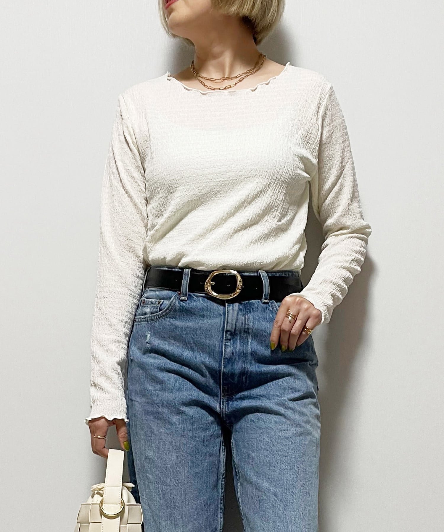 【リラクロ/relaclo】のmitis/カットシャーリングメロークルーネックロンT 人気、トレンドファッション・服の通販 founy(ファニー) 　ファッション　Fashion　レディースファッション　Fashion for Women　トップス・カットソー　Cut & Sew Tops　ロングTシャツ・Tシャツ　Longline T-Shirts & Tees　ストレート　Straight, Straight Cut　スリーブ　Sleeve, Long Sleeve / Short Sleeve　フィット　Fit, Slim Fit　ベーシック　Basic, Essential　ロング　Long, Long-Length　 other-1|ID: prp329100004785304 ipo3291000000034797691