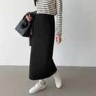【ココモモ/COCOMOMO】の裏起毛 ロングスカート タイト スカート スリット ナロースカート ストレッチ 人気、トレンドファッション・服の通販 founy(ファニー) ファッション Fashion レディースファッション Fashion for Women スカート Skirts ロングスカート Long Skirts / Maxi & Midi Skirts ストレッチ Stretch, Stretchy Fabric スリット Slit, Slit Detail デニム Denim, Jeans Material ポケット Pocket, Pocket Detail ロング Long, Long-Length A/W・秋冬 Autumn/Winter thumbnail ブラック|ID: prp329100004785330 ipo3291000000034738254