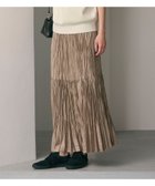 【ビューティ&ユース ユナイテッドアローズ/BEAUTY&YOUTH / UNITED ARROWS】のポリエステル チンツプリーツ スカート BEIGE|ID: prp329100004785340 ipo3291000000035110739