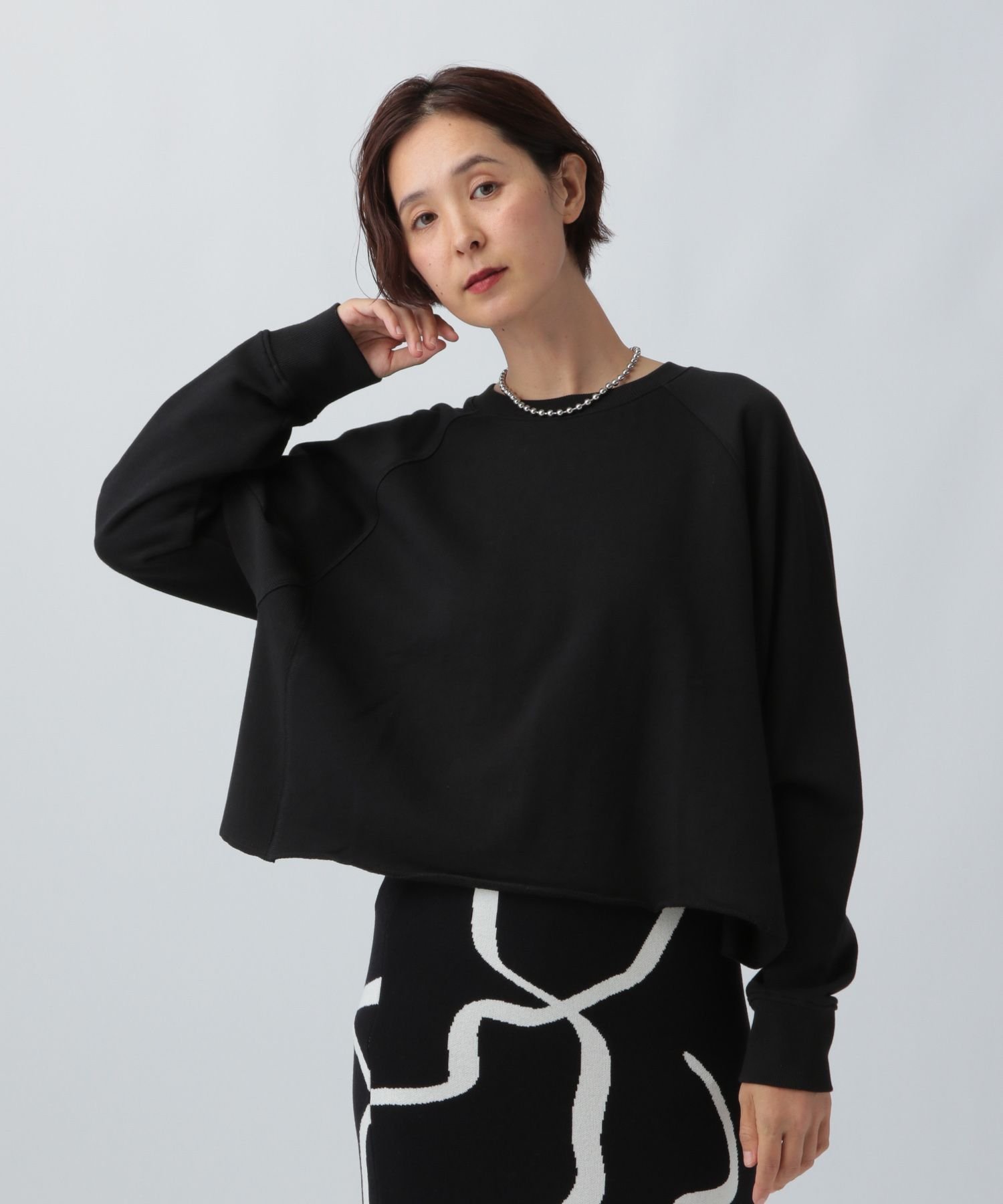 【レプシィム ローリーズファーム/LEPSIM LOWRYS FARM】のラグランショートプルオーバー 人気、トレンドファッション・服の通販 founy(ファニー) ファッション Fashion レディースファッション Fashion for Women トップス・カットソー Cut & Sew Tops カジュアルプルオーバー・ニットトップス Pullovers & Knit Tops / Casual Pullovers カットオフ Cut-Off Design コンパクト Compact, Small Size ショート Short, Short Length ワイド Wide, Wide Fit other-1|ID: prp329100004785341 ipo3291000000034849580