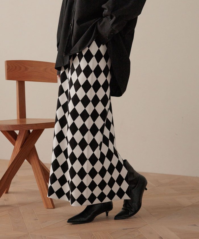 【ローリーズファーム/LOWRYS FARM】のニットタイトスカート インテリア・キッズ・メンズ・レディースファッション・服の通販 founy(ファニー) https://founy.com/ ファッション Fashion レディースファッション Fashion for Women スカート Skirts ストレッチ Stretch, Stretchy Fabric |ID: prp329100004785357 ipo3291000000034965164