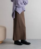 【ローリーズファーム/LOWRYS FARM】のニットタイトスカート ブラウン|ID: prp329100004785357 ipo3291000000034965171
