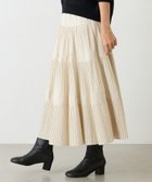 【ビアズリー/BEARDSLEY】のプリーツティアードスカート ホワイト|ID: prp329100004785361 ipo3291000000034738407