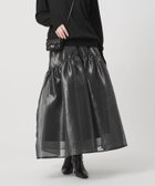 【ユナイテッドアローズ/UNITED ARROWS】のスケルトン シャイン ジャガード スカート -ウォッシャブル- 人気、トレンドファッション・服の通販 founy(ファニー) ファッション Fashion レディースファッション Fashion for Women スカート Skirts ウォッシャブル Machine Washable カットソー Cut and Sewn Top 切替 Switching, Contrast Panel バランス Balance, Style Balance フィット Fit, Slim Fit メタリック Metallic, Shiny Finish ヨーク Yoke, Yoke Design おすすめ Recommended / Our Picks thumbnail BLACK|ID: prp329100004785367 ipo3291000000034869422