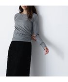 【ナチュラル ビューティー ベーシック/NATURAL BEAUTY BASIC】のシアーカットソーシリーズ クルーネック グレー|ID: prp329100004785368 ipo3291000000034738429