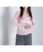 【ナチュラル ビューティー ベーシック/NATURAL BEAUTY BASIC】のシアーカットソーシリーズ クルーネック ピンク|ID: prp329100004785368 ipo3291000000034782059