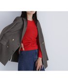 【ナチュラル ビューティー ベーシック/NATURAL BEAUTY BASIC】のシアーカットソーシリーズ クルーネック レッド|ID: prp329100004785368 ipo3291000000034782061