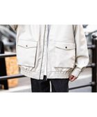 【ロッキーモンロー/Rocky Monroe】のPUレザー G-1型フライトブルゾン 人気、トレンドファッション・服の通販 founy(ファニー) ファッション Fashion レディースファッション Fashion for Women アウター Coat / Outerwear Collection ブルゾンジャケット・スポーティアウター Blouson Jackets インナー Innerwear カットソー Cut and Sewn Top カーゴパンツ Cargo Pants, Utility Pants シャーリング Shirring, Ruched スマホ Smartphone, Mobile Device スラックス Slacks, Dress Pants デニム Denim, Jeans Material トレーナー Sweatshirt, Trainer バランス Balance, Style Balance ビッグ Big, Oversized フラップ Flap, Flap Pocket フレア Flare, Flared フロント Front, Front Design ブルゾン Blouson, Bomber Jacket プリーツ Pleats, Pleated ポケット Pocket, Pocket Detail 防寒 Cold Protection, Winter-Ready リラックス Relax, Relaxed Fit ワイド Wide, Wide Fit 再入荷 Restock / Back in Stock エレガント 上品 Elegant thumbnail アイボリー|ID: prp329100004785375 ipo3291000000034965737
