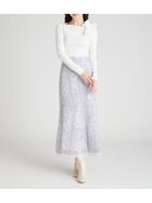 【セルフォード/CELFORD】のスパンコールレース刺繍スカート 人気、トレンドファッション・服の通販 founy(ファニー) ファッション Fashion レディースファッション Fashion for Women スカート Skirts スパンコール Sequins, Sequin Embellishment スマート Smart, Elegant チュール Tulip, Tulip Motif ホリデーシーズン Holiday Season レース Lace, Lace Fabric thumbnail SAX[083]|ID: prp329100004785377 ipo3291000000034927439