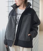 【コーエン/COEN】の【PARKNIK(パークニック)】切替ボアブルゾン DK.GRAY|ID: prp329100004785387 ipo3291000000034946431