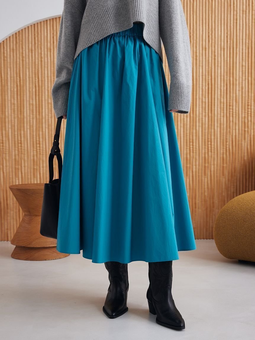 【ミラオーウェン/Mila Owen】の【00サイズあり】ウエストゴムギャザーマキシスカート インテリア・キッズ・メンズ・レディースファッション・服の通販 founy(ファニー) 　ファッション　Fashion　レディースファッション　Fashion for Women　スカート　Skirts　インナー　Innerwear　エレガント 上品　Elegant　ギャザー　Gathered, Ruffled　コンパクト　Compact, Small Size　今季　This Season, Current Season　シンプル　Simple, Minimal　スポーティ　Sporty, Casual Athletic　スマート　Smart, Elegant　タイプライター　Typewriter Fabric, Crisp Cotton　トレンド　Trend, Trending Now　バランス　Balance, Style Balance　フレア　Flare, Flared　ペチコート　Petticoat, Underskirt　ボトム　Bottoms, Lower Wear　マキシ　Maxi, Full Length　モダン　Modern, Contemporary　おすすめ　Recommended / Our Picks　ホリデーシーズン　Holiday Season　TUQ[085]|ID: prp329100004785391 ipo3291000000034858954