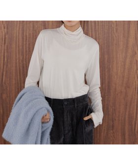 【ベイフロー/BAYFLOW】のレイヤードスタイルに ソフトフライスハイネックプルオーバー 人気、トレンドファッション・服の通販 founy(ファニー) ファッション Fashion レディースファッション Fashion for Women トップス・カットソー Cut & Sew Tops カジュアルプルオーバー・ニットトップス Pullovers & Knit Tops / Casual Pullovers おすすめ Recommended / Our Picks インナー Innerwear カットソー Cut and Sewn Top シンプル Simple, Minimal ハイネック High Neck, Mock Neck フィット Fit, Slim Fit 抗菌 Antibacterial, Bacteria-Resistant |ID:prp329100004785401