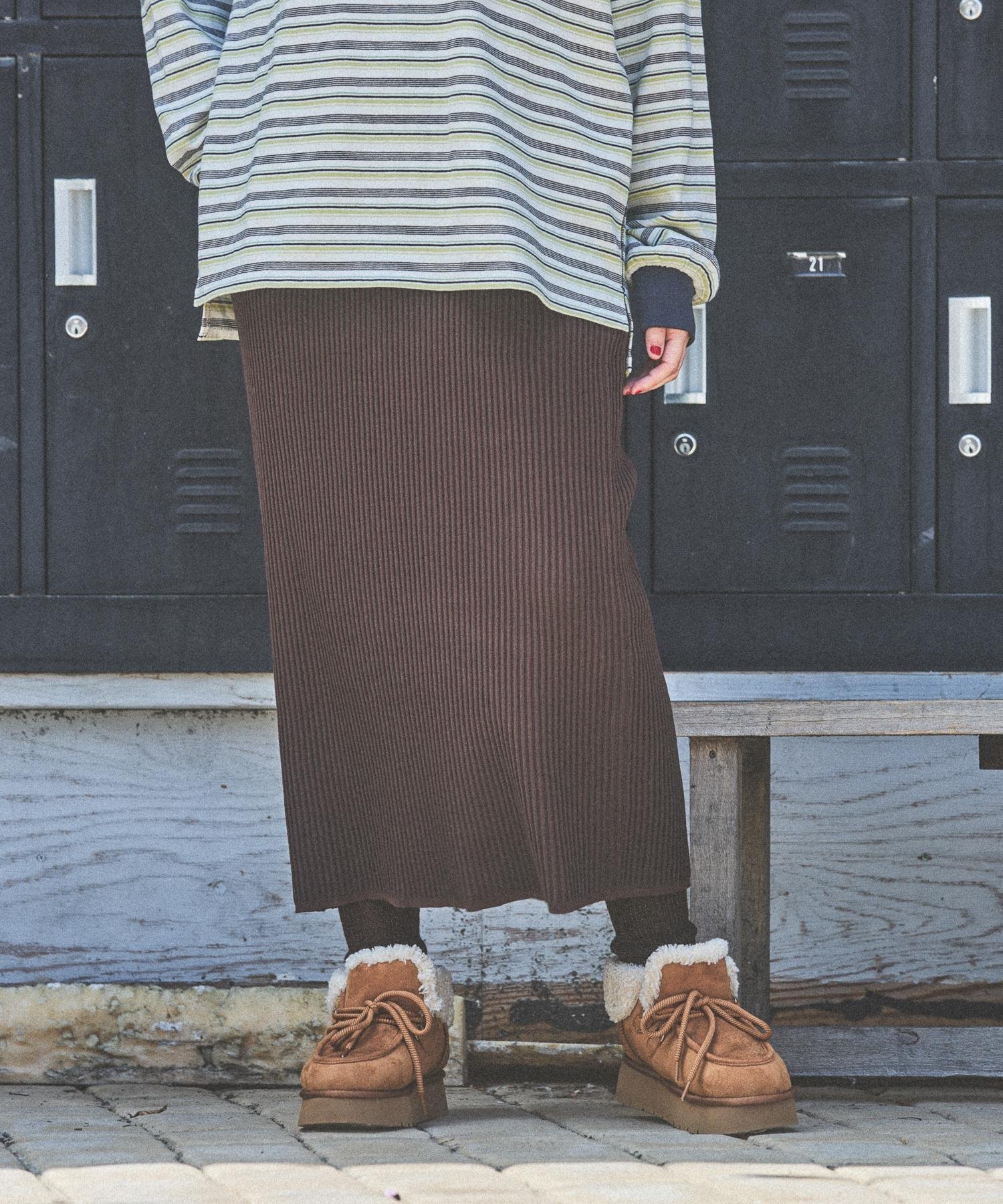 【ニコアンド/niko and】のアソートリブニットスカート インテリア・キッズ・メンズ・レディースファッション・服の通販 founy(ファニー) ファッション Fashion レディースファッション Fashion for Women スカート Skirts おすすめ Recommended / Our Picks シンプル Simple, Minimal スウェット / スエット Sweatshirt, Sweatwear ストレッチ Stretch, Stretchy Fabric タイトスカート Pencil Skirt, Tight Skirt ドレープ Drape, Draping Fabric ベーシック Basic, Essential ポケット Pocket, Pocket Detail リブニット Rib Knit, Ribbed Knit ロング Long, Long-Length ブラウン無地|ID: prp329100004785402 ipo3291000000034869618