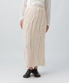 【レプシィム ローリーズファーム/LEPSIM LOWRYS FARM】の7ゲージフリンジニットスカート アイボリー08|ID: prp329100004785408 ipo3291000000035188627