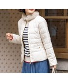 【プチ オンフルール/Petit Honfleur】のショートダウンコート アイボリー|ID: prp329100004785425 ipo3291000000034914226