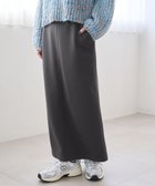 【コーエン/COEN】の【REVERSE WARM】あったかナロースウェットスカート(WEB限定サイズあり) 人気、トレンドファッション・服の通販 founy(ファニー) ファッション Fashion レディースファッション Fashion for Women スカート Skirts 洗える Machine Washable カットソー Cut and Sewn Top スウェット / スエット Sweatshirt, Sweatwear スリット Slit, Slit Detail セットアップ Set-Up, Coordinated Outfit ツイル Twist, Twisted Detail バランス Balance, Style Balance ベロア Velour, Soft Velvet ポケット Pocket, Pocket Detail リラックス Relax, Relaxed Fit 冬 Winter / This Winter おすすめ Recommended / Our Picks エレガント 上品 Elegant thumbnail DK.GRAY|ID: prp329100004785443 ipo3291000000034738751