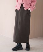 【コーエン/COEN】の【REVERSE WARM】あったかナロースウェットスカート(WEB限定サイズあり) 人気、トレンドファッション・服の通販 founy(ファニー) ファッション Fashion レディースファッション Fashion for Women スカート Skirts 洗える Machine Washable カットソー Cut and Sewn Top スウェット / スエット Sweatshirt, Sweatwear スリット Slit, Slit Detail セットアップ Set-Up, Coordinated Outfit ツイル Twist, Twisted Detail バランス Balance, Style Balance ベロア Velour, Soft Velvet ポケット Pocket, Pocket Detail リラックス Relax, Relaxed Fit 冬 Winter / This Winter おすすめ Recommended / Our Picks エレガント 上品 Elegant thumbnail DK.BROWN|ID: prp329100004785443 ipo3291000000034738752
