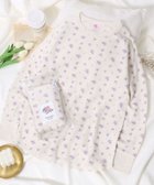 【サロン ハミュー/salong hameu】のJEMORGAN ジェーイーモーガン 花柄 総柄 ワッフル 長袖 Tシャツ レディース サーマル ロンT ホワイト系その他4|ID: prp329100004785446 ipo3291000000034788841