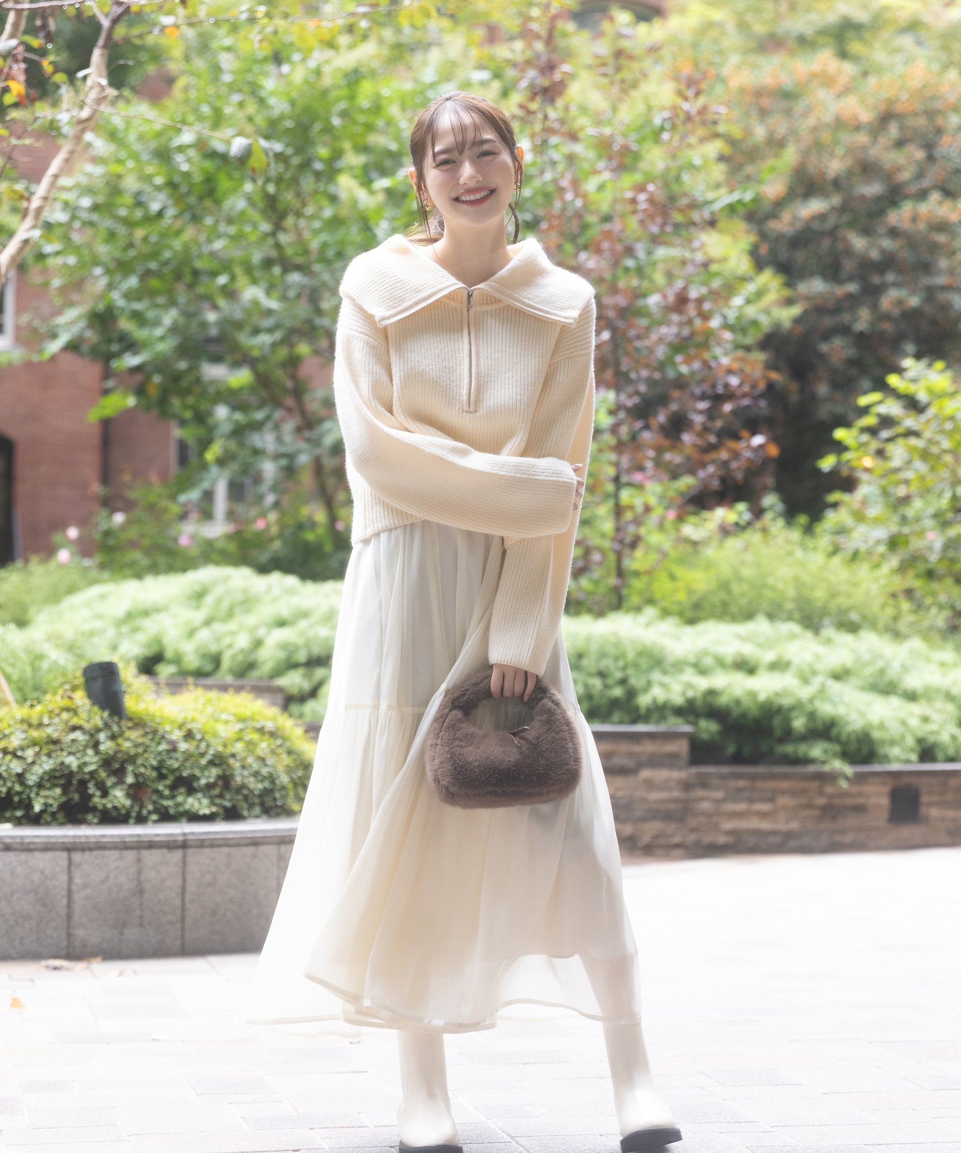 【プロポーション ボディドレッシング/PROPORTION BODY DRESSING】のシアーティアードスカート 25AW インテリア・キッズ・メンズ・レディースファッション・服の通販 founy(ファニー) ファッション Fashion レディースファッション Fashion for Women スカート Skirts ティアードスカート Tiered Skirts 2025年 2025 2025-2026秋冬・A/W Autumn/Winter 2025–26 AW25–26 サテン Satin, Glossy Fabric シアー Sheer, See-Through ティアードスカート Tiered Skirt, Flounced Skirt エレガント 上品 Elegant 冬 Winter / This Winter エクリュ1|ID: prp329100004785455 ipo3291000000034841999