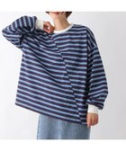 【レプシィム ローリーズファーム/LEPSIM LOWRYS FARM】のクレイジーマルチボーダーロンT ネイビー88|ID: prp329100004785467 ipo3291000000034801829