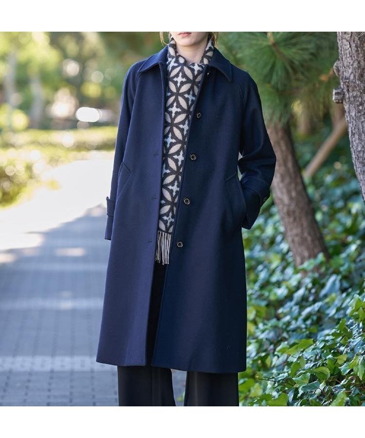 【ドレステリア/DRESSTERIOR】のSuper110sウールステンカラーコート インテリア・キッズ・メンズ・レディースファッション・服の通販 founy(ファニー) ファッション Fashion レディースファッション Fashion for Women アウター Coat / Outerwear Collection コート・ロングコート・ピーコート Long Coats, Peacoats & More スマート Smart, Elegant トレンド Trend, Trending Now ドレス Dress, One-Piece パターン Pattern, Design Print メルトン Melton, Heavy Wool ワイド Wide, Wide Fit エレガント 上品 Elegant 今季 This Season, Current Season 定番 Standard, Basic Item ネイビー|ID: prp329100004785473 ipo3291000000034797520
