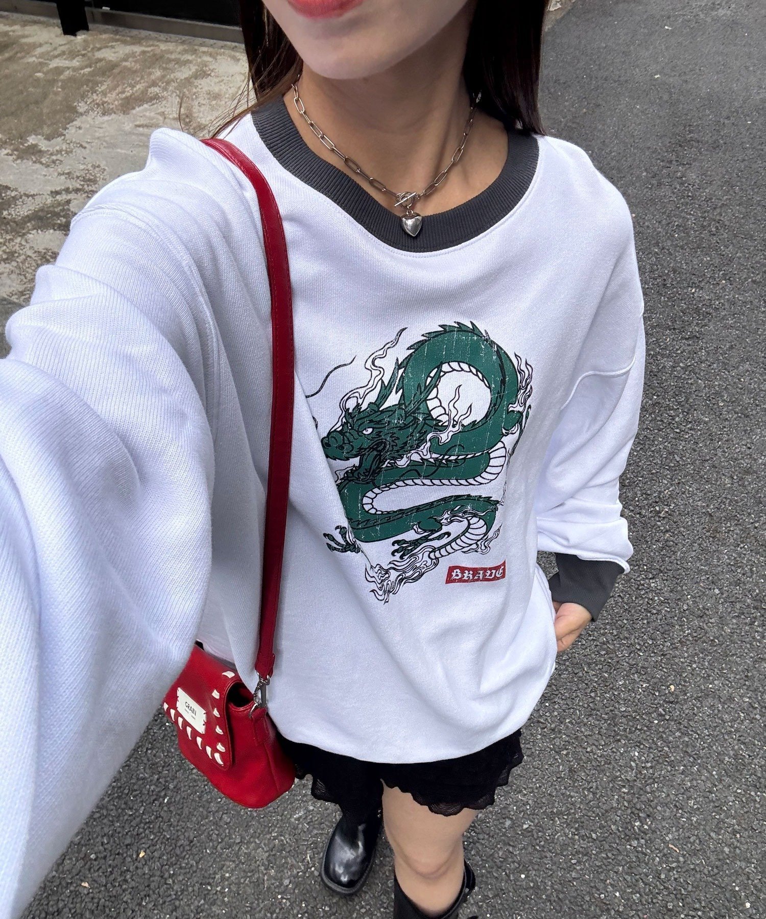 【パルグループ/PAL GROUP】の【Ciaopanic】リンガースウェット インテリア・キッズ・メンズ・レディースファッション・服の通販 founy(ファニー) 　ファッション　Fashion　レディースファッション　Fashion for Women　トップス・カットソー　Cut & Sew Tops　レディースパーカー・カジュアルフーディー　Casual Hoodies & Sweatshirts　スウェット・クルーネックトップス　Sweatshirts & Crewnecks / Relaxed Fit Sweat Tops　ヴィンテージ　Vintage Style　プリント　Print, Printed Pattern　ボトム　Bottoms, Lower Wear　再入荷　Restock / Back in Stock　おすすめ　Recommended / Our Picks　ブラック|ID: prp329100004785482 ipo3291000000034738921