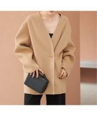 【プラージュ/Plage】のHAMILTON Cardigan コート 人気、トレンドファッション・服の通販 founy(ファニー) ファッション Fashion レディースファッション Fashion for Women インナー Innerwear カーディガン Cardigan, Knitwear シンプル Simple, Minimal thumbnail キャメル|ID: prp329100004785489 ipo3291000000035035554