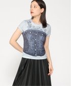 【ゲス/GUESS】のGUESS/Denim Bustier R5 Sub Tee ブルー系その他|ID: prp329100004785509 ipo3291000000034739009