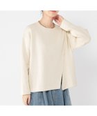 【スタディオ クリップ/studio CLIP】のハリヌキスリットプルオーバー アイボリー|ID: prp329100004785531 ipo3291000000034775209